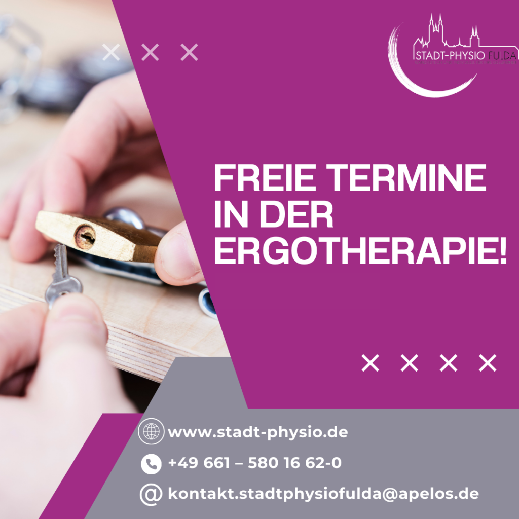 Freie Termine Ergotherapie, News